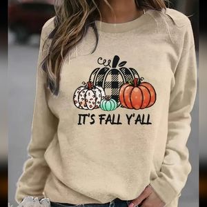 Womens "it's fall yall" pumpkin sweatshirt
